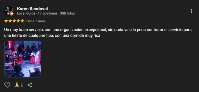 Opinion de google Karen 