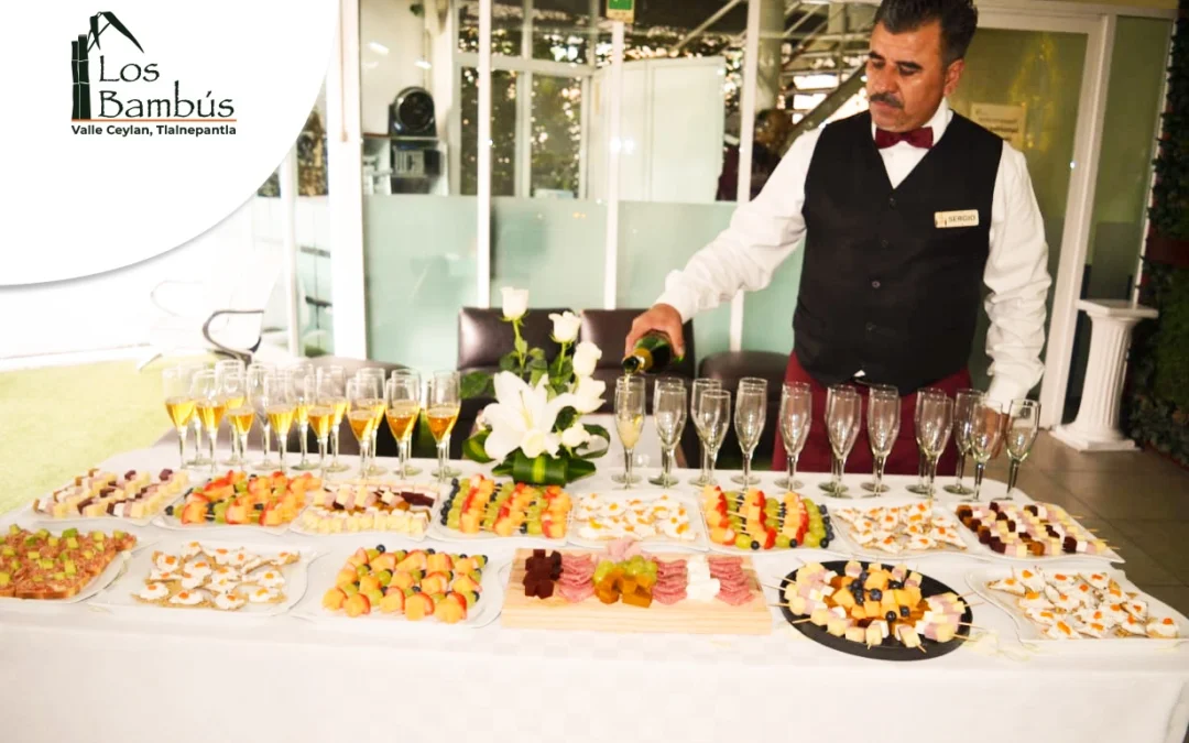 Mesa Buffete de fin de año Salon Los Bambús Tlalnepantla