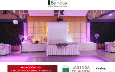Salón de eventos en Tlalnepantla: cómo organizar tu evento en enero sin gastar de más
