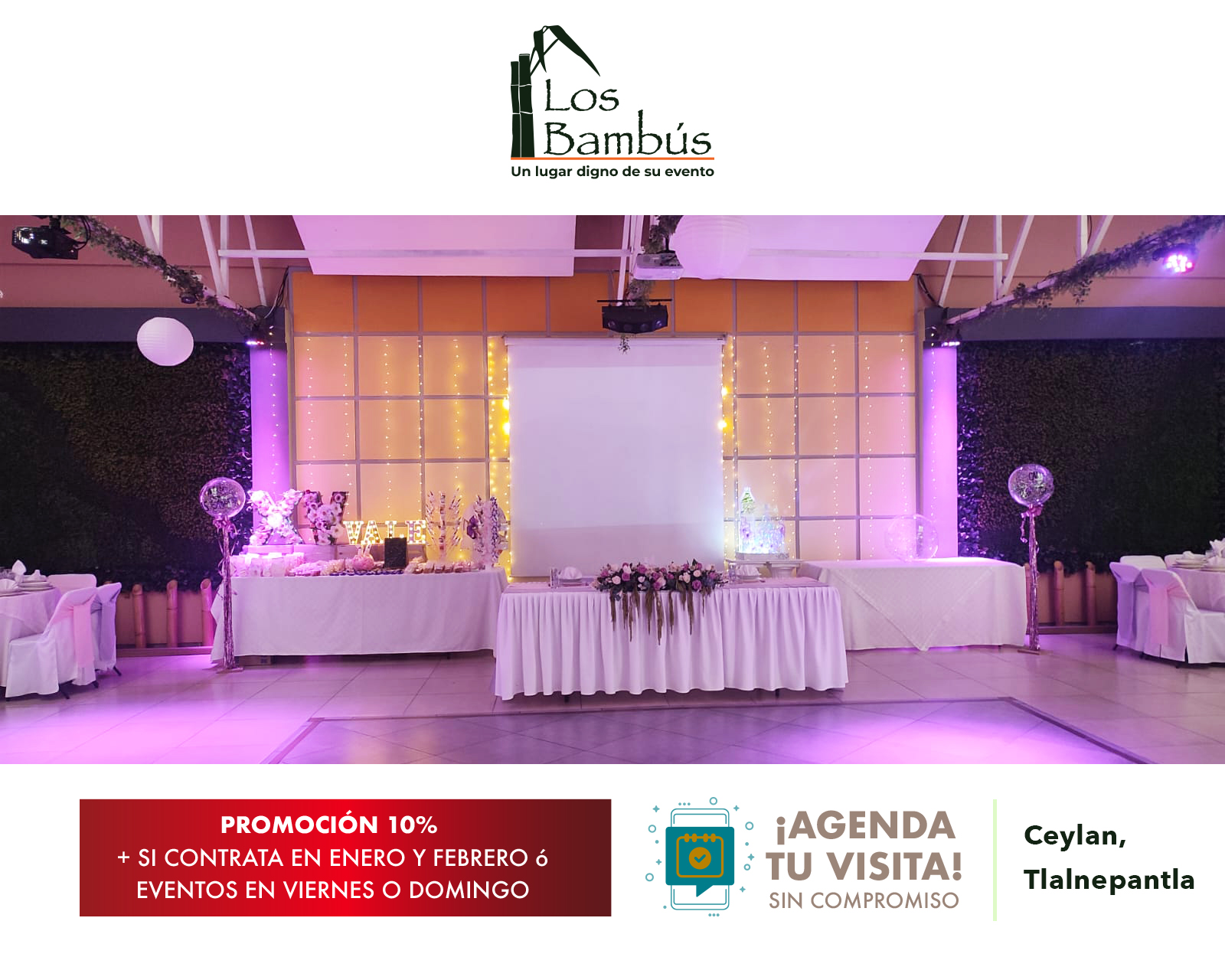 1_Salon_losbambus_vale Salon de eventos y fiestas infantiles economico en Ceylan tlalnepantla Los Bambús