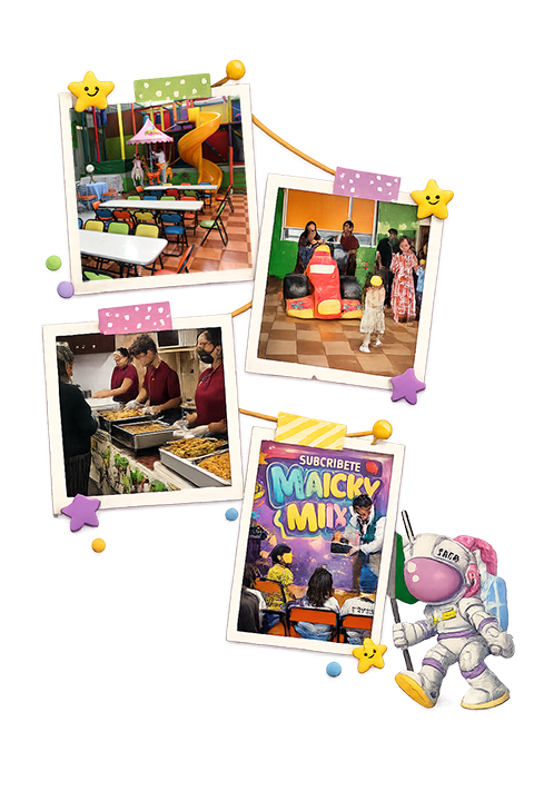 Show Infantil Pintacaritas y piñata en Los Bambúkids 